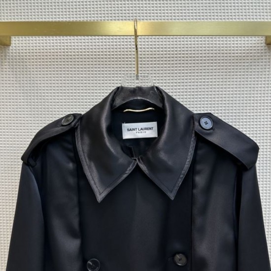 2023FW Trench Coat YSL Yves Saint Laurent Very Bargain 2023FW Trench Coat YSL Yves Saint Laurent Very Bargain