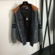 2023FW YSL Yves Saint Laurent Limited gift denim coat 2023FW YSL Yves Saint Laurent Limited gift denim coat