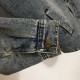 2023FW YSL Yves Saint Laurent Limited gift denim coat 2023FW YSL Yves Saint Laurent Limited gift denim coat
