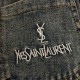 2023FW YSL Yves Saint Laurent Limited gift denim coat 2023FW YSL Yves Saint Laurent Limited gift denim coat