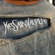 2023FW YSL Yves Saint Laurent Limited gift denim coat 2023FW YSL Yves Saint Laurent Limited gift denim coat