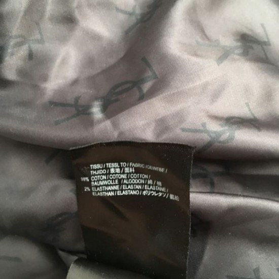 2023FW YSL Yves Saint Laurent Limited gift denim coat 2023FW YSL Yves Saint Laurent Limited gift denim coat