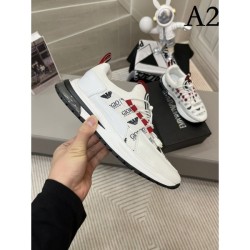 2023SS New masterpiece ARMANI Sneakers with high calls
