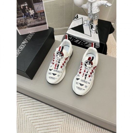 2023SS New masterpiece ARMANI Sneakers with high calls 2023SS New masterpiece ARMANI Sneakers with high calls