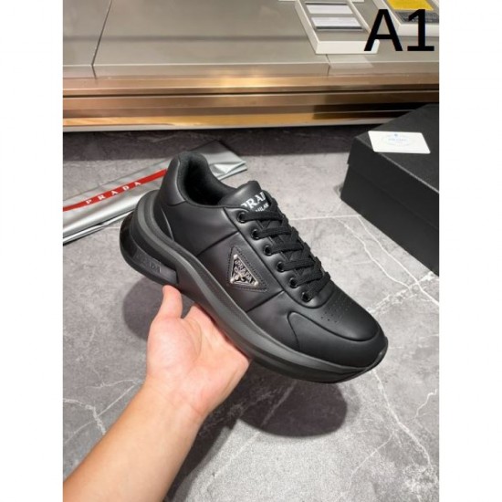 2023FW Simple PRADA sneakers that can be mixed and matched 2023FW Simple PRADA sneakers that can be mixed and matched