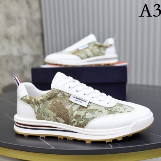 Summer Not Arrived in Japan Color 2023SS Sneakers THOM BROWNE Tom Brown Summer Not Arrived in Japan Color 2023SS Sneakers THOM BROWNE Tom Brown
