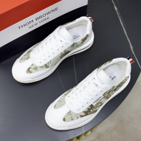 Summer Not Arrived in Japan Color 2023SS Sneakers THOM BROWNE Tom Brown Summer Not Arrived in Japan Color 2023SS Sneakers THOM BROWNE Tom Brown