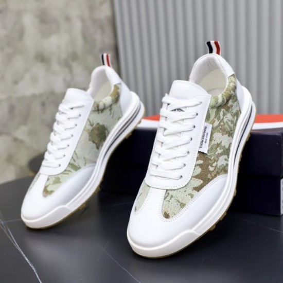 Summer Not Arrived in Japan Color 2023SS Sneakers THOM BROWNE Tom Brown Summer Not Arrived in Japan Color 2023SS Sneakers THOM BROWNE Tom Brown
