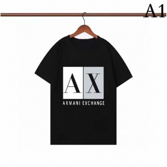 2023SS short-sleeved T-shirt Finished with a unique impression ARMANI Armani 2023SS short-sleeved T-shirt Finished with a unique impression ARMANI Armani