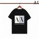 2023SS short-sleeved T-shirt Finished with a unique impression ARMANI Armani 2023SS short-sleeved T-shirt Finished with a unique impression ARMANI Armani