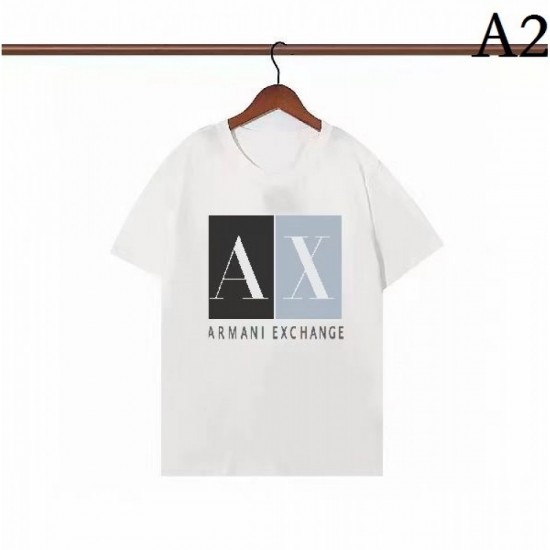 2023SS short-sleeved T-shirt Finished with a unique impression ARMANI Armani 2023SS short-sleeved T-shirt Finished with a unique impression ARMANI Armani