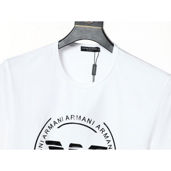ARMANI Armani 2023SS short-sleeved T-shirt decided on a modern style ARMANI Armani 2023SS short-sleeved T-shirt decided on a modern style