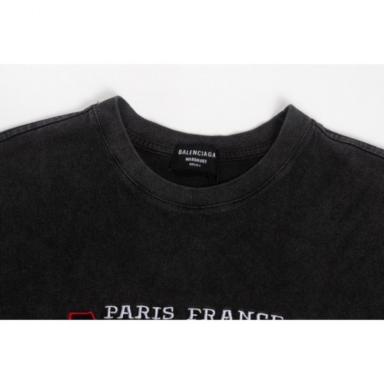 Recommended sale BALENCIAGA Balenciaga 2023SS short-sleeved T-shirt Recommended sale BALENCIAGA Balenciaga 2023SS short-sleeved T-shirt