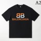 BALENCIAGA Balenciaga short-sleeved T-shirt 2023SS deep-rooted popular basic goods BALENCIAGA Balenciaga short-sleeved T-shirt 2023SS deep-rooted popular basic goods