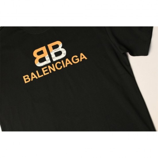 BALENCIAGA Balenciaga short-sleeved T-shirt 2023SS deep-rooted popular basic goods BALENCIAGA Balenciaga short-sleeved T-shirt 2023SS deep-rooted popular basic goods