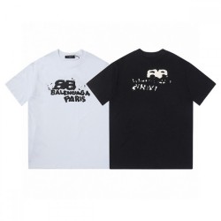 BALENCIAGA Balenciaga Short Sleeve T-shirt 2023SS Presence Great Style