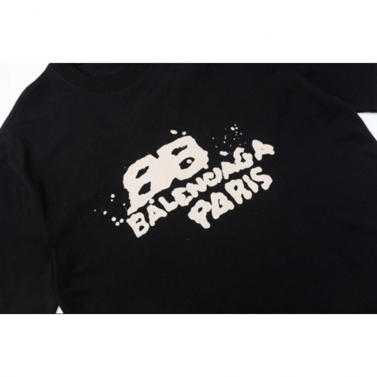 BALENCIAGA Balenciaga Short Sleeve T-shirt 2023SS Presence Great Style BALENCIAGA Balenciaga Short Sleeve T-shirt 2023SS Presence Great Style