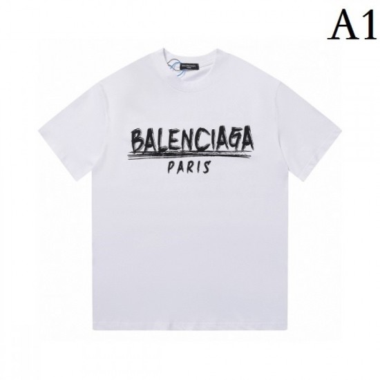 BALENCIAGA Balenciaga short-sleeved T-shirt 2023SS super popular beautiful goods on sale BALENCIAGA Balenciaga short-sleeved T-shirt 2023SS super popular beautiful goods on sale