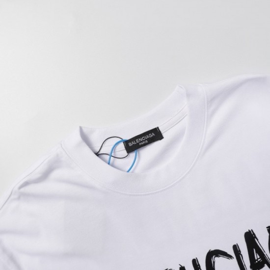 BALENCIAGA Balenciaga short-sleeved T-shirt 2023SS super popular beautiful goods on sale BALENCIAGA Balenciaga short-sleeved T-shirt 2023SS super popular beautiful goods on sale