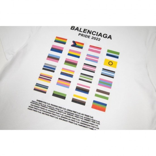 BALENCIAGA Balenciaga short-sleeved T-shirt 2023SS Sale nice arrival BALENCIAGA Balenciaga short-sleeved T-shirt 2023SS Sale nice arrival