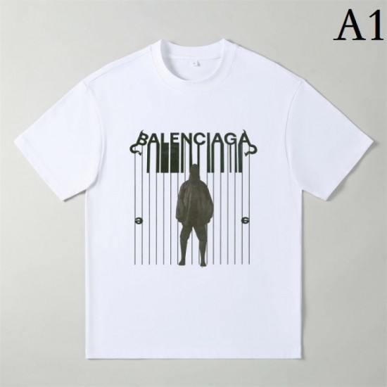 BALENCIAGA Balenciaga short-sleeved T-shirt 2023SS conspicuous brand new BALENCIAGA Balenciaga short-sleeved T-shirt 2023SS conspicuous brand new