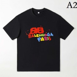 BALENCIAGA Balenciaga Short Sleeve T-shirt 2023SS Summer Refreshing Impression