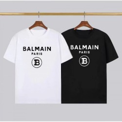 2023SS Short-sleeved T-shirt Color perfect for early spring BALMAIN Balmain