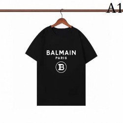 2023SS Short-sleeved T-shirt Color perfect for early spring BALMAIN Balmain