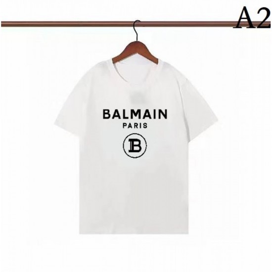 2023SS Short-sleeved T-shirt Color perfect for early spring BALMAIN Balmain 2023SS Short-sleeved T-shirt Color perfect for early spring BALMAIN Balmain