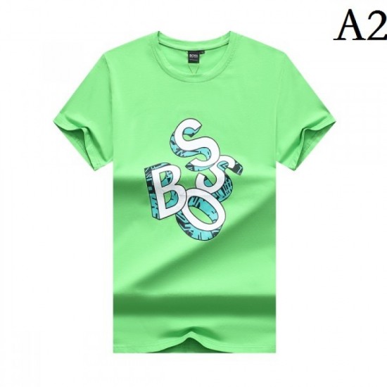 HUGO BOSS Hugo Boss full of the 2023SS short-sleeved T-shirt sense of quality HUGO BOSS Hugo Boss full of the 2023SS short-sleeved T-shirt sense of quality