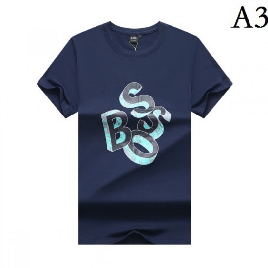 HUGO BOSS Hugo Boss full of the 2023SS short-sleeved T-shirt sense of quality HUGO BOSS Hugo Boss full of the 2023SS short-sleeved T-shirt sense of quality