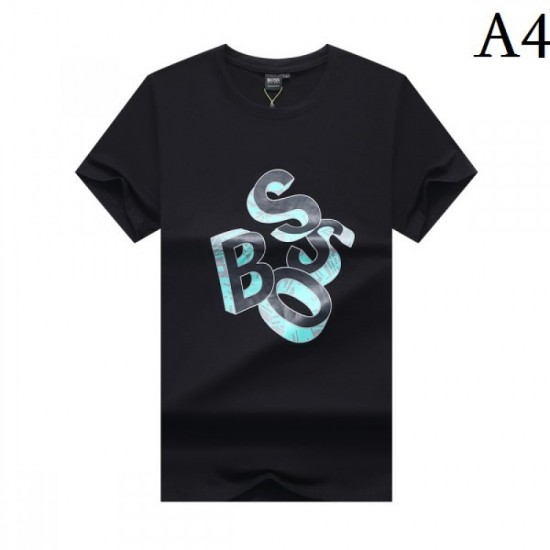 HUGO BOSS Hugo Boss full of the 2023SS short-sleeved T-shirt sense of quality HUGO BOSS Hugo Boss full of the 2023SS short-sleeved T-shirt sense of quality