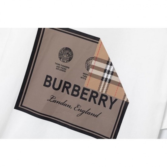 2023SS short-sleeved T-shirt Outstanding mix-and-match power BURBERRY Burberry 2023SS short-sleeved T-shirt Outstanding mix-and-match power BURBERRY Burberry