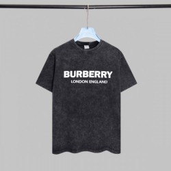 BURBERRY Burberry short-sleeved T-shirt 2023SS magazine published new spring and summer arrival