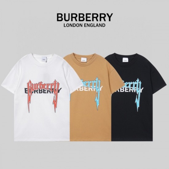 BURBERRY Burberry short-sleeved T-shirt 2023SS this spring and summer up-and-coming top BURBERRY Burberry short-sleeved T-shirt 2023SS this spring and summer up-and-coming top