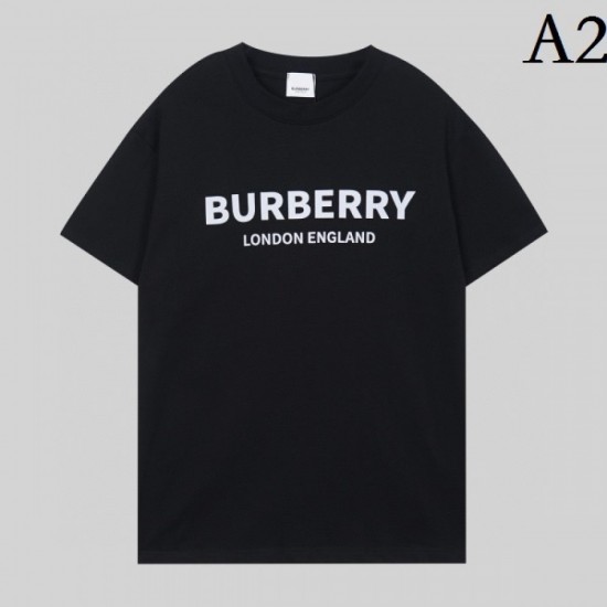 BURBERRY Burberry Short Sleeve T-shirt 2023SS Last Spring Summer Collection BURBERRY Burberry Short Sleeve T-shirt 2023SS Last Spring Summer Collection
