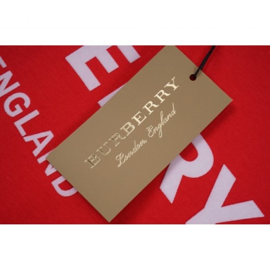 BURBERRY Burberry Short Sleeve T-shirt 2023SS Last Spring Summer Collection BURBERRY Burberry Short Sleeve T-shirt 2023SS Last Spring Summer Collection