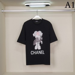 2023SS short-sleeved T-shirt A new work that has gained tremendous popularity CHANEL Chanel