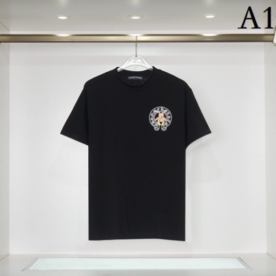 This season's popular CHROME HEARTS Chrome Hearts 2023SS short sleeve T-shirt This season's popular CHROME HEARTS Chrome Hearts 2023SS short sleeve T-shirt