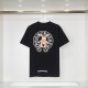 This season's popular CHROME HEARTS Chrome Hearts 2023SS short sleeve T-shirt This season's popular CHROME HEARTS Chrome Hearts 2023SS short sleeve T-shirt