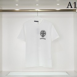 This year's fashion CHROME HEARTS Chrome Hearts 2023SS short sleeve T-shirt