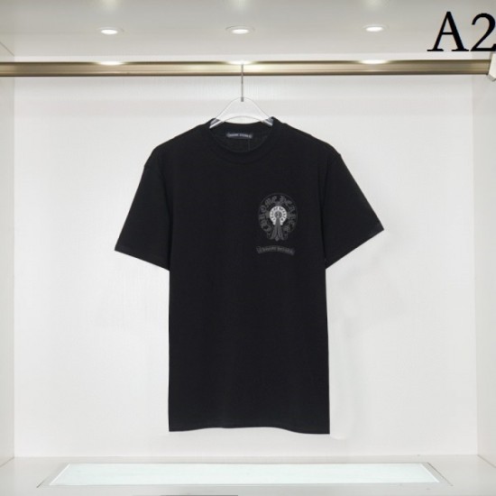 This year's fashion CHROME HEARTS Chrome Hearts 2023SS short sleeve T-shirt This year's fashion CHROME HEARTS Chrome Hearts 2023SS short sleeve T-shirt