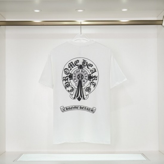 This year's fashion CHROME HEARTS Chrome Hearts 2023SS short sleeve T-shirt This year's fashion CHROME HEARTS Chrome Hearts 2023SS short sleeve T-shirt