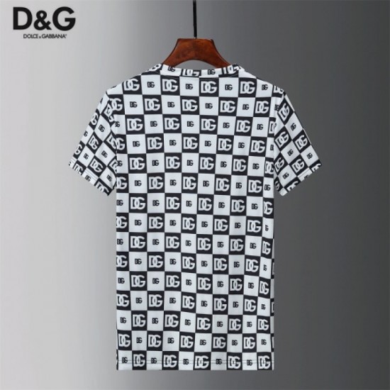 Classic popular DOLCE & GABBANA Dolce & Gabbana 2023SS short sleeve T-shirt Classic popular DOLCE & GABBANA Dolce & Gabbana 2023SS short sleeve T-shirt