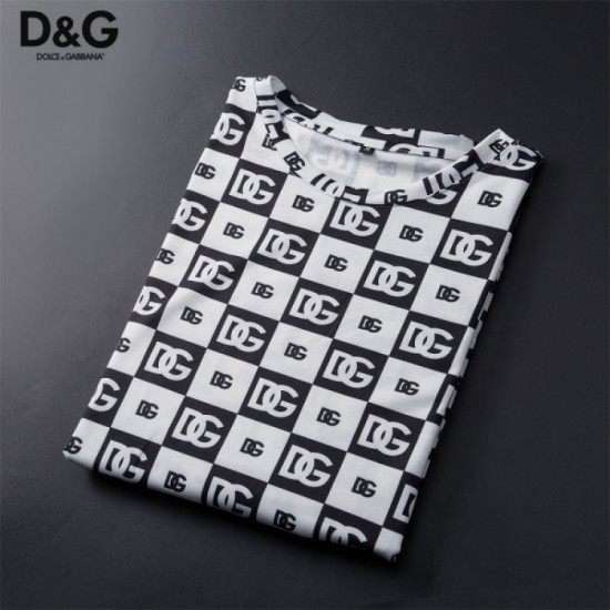 Classic popular DOLCE & GABBANA Dolce & Gabbana 2023SS short sleeve T-shirt Classic popular DOLCE & GABBANA Dolce & Gabbana 2023SS short sleeve T-shirt
