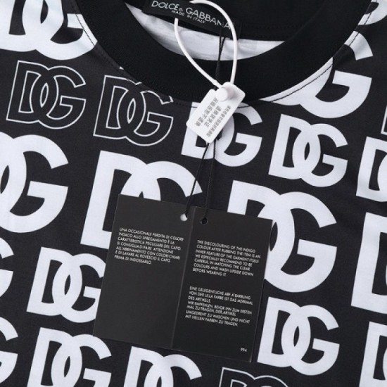 DOLCE & GABBANA Dolce & Gabbana short-sleeved T-shirt 2023SS limited quantity only DOLCE & GABBANA Dolce & Gabbana short-sleeved T-shirt 2023SS limited quantity only