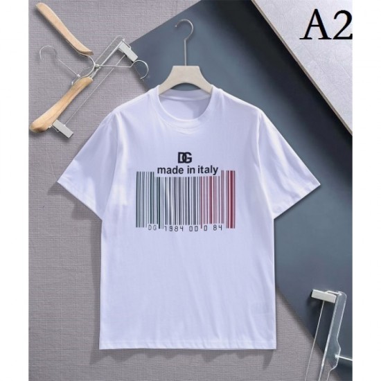 DOLCE & GABBANA Dolce & Gabbana Short Sleeve T-shirt 2023SS Summer Popular DOLCE & GABBANA Dolce & Gabbana Short Sleeve T-shirt 2023SS Summer Popular