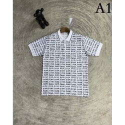 DIOR Dior 2023SS open collar short sleeves with the impression of a fashionable senior