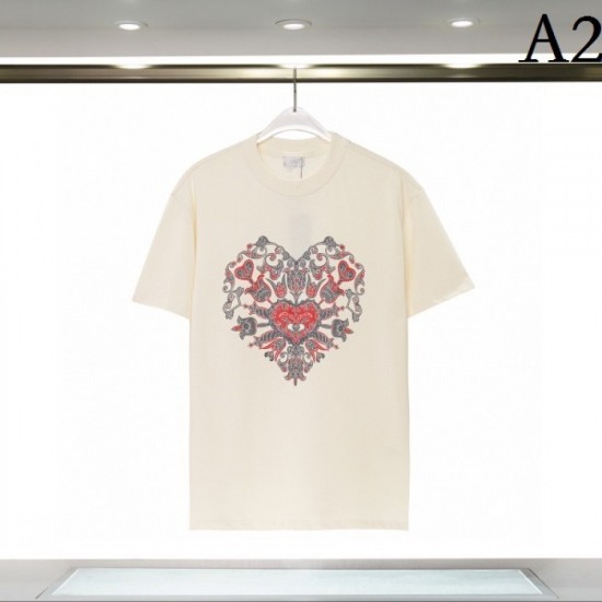 DIOR Dior 2023SS short-sleeved T-shirt with an eye-catching design DIOR Dior 2023SS short-sleeved T-shirt with an eye-catching design
