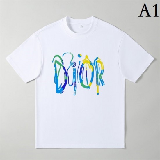 DIOR Dior short-sleeved T-shirt 2023SS outstanding attractive item DIOR Dior short-sleeved T-shirt 2023SS outstanding attractive item